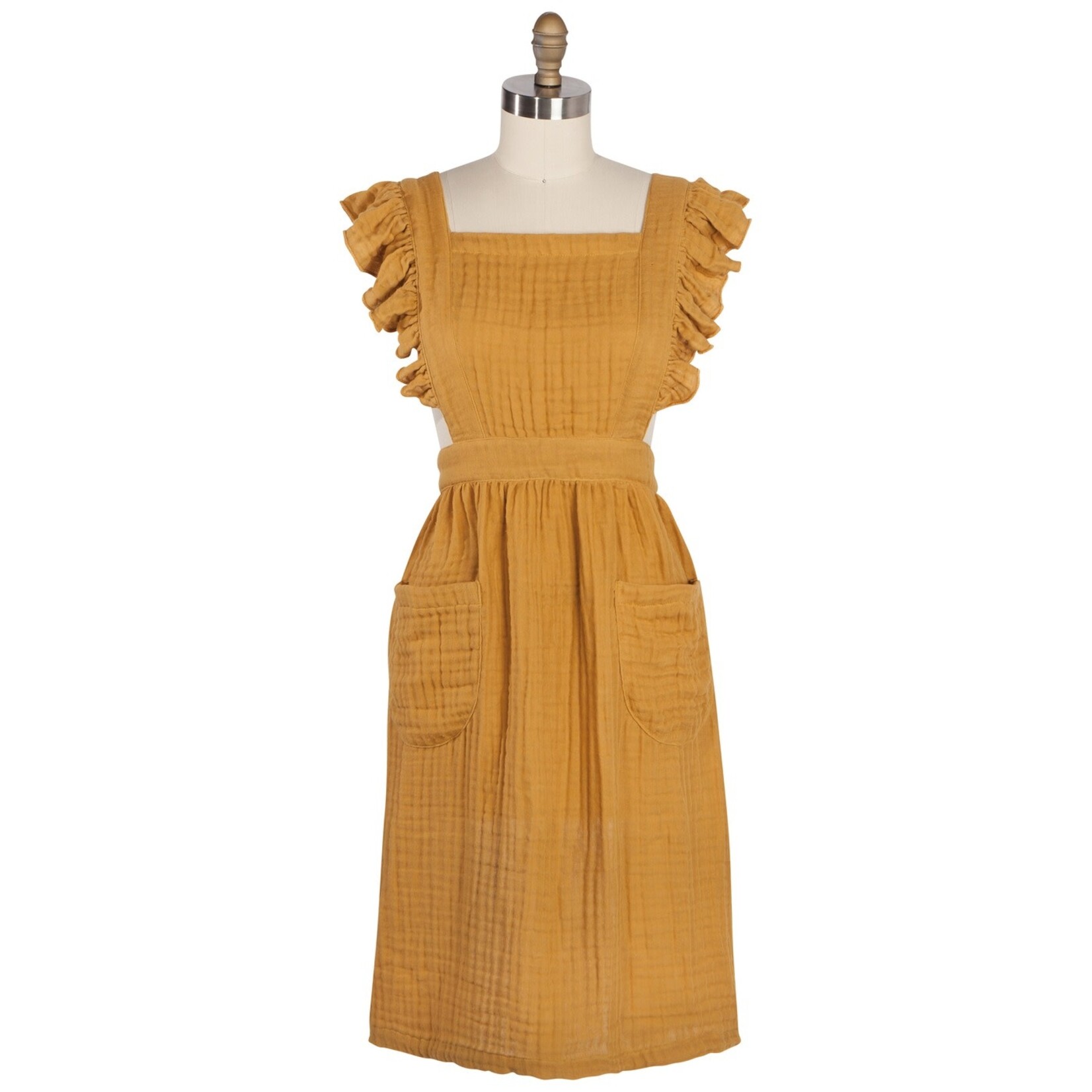 Danica Brands Ada Apron - Saffron