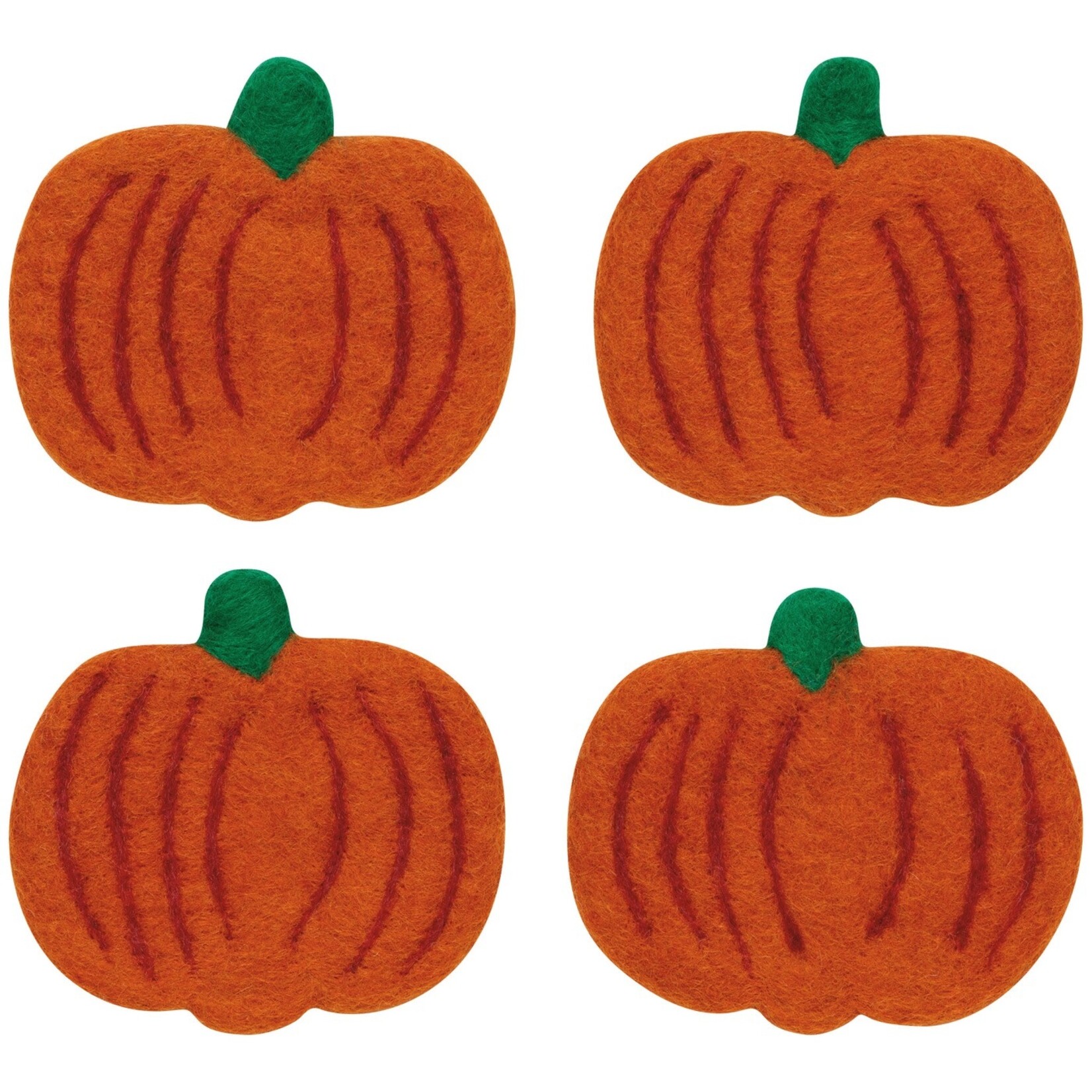 Danica Brands Felt Wool Coaster Set of 4 - Hallows' Eve Halloween | Danica Brands