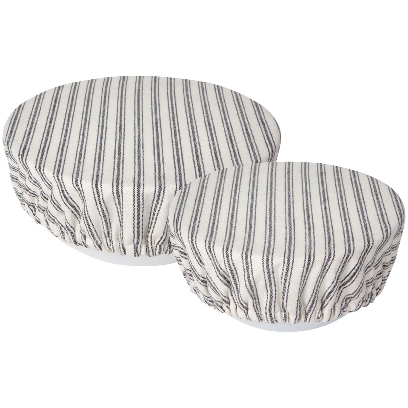 Danica Brands Bowl Covers Set of 2 - Ticking Stripe | Danica Brands