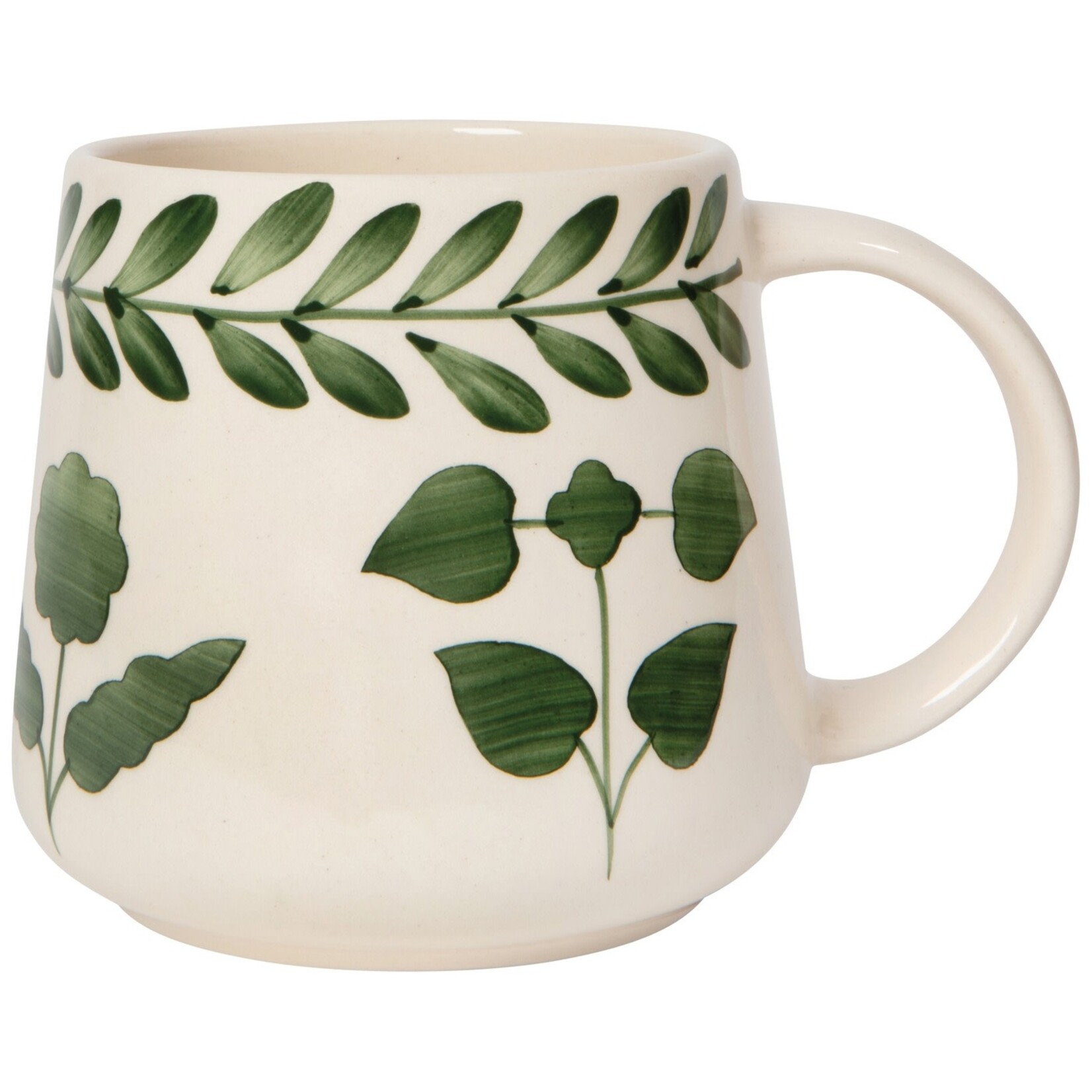 Danica Brands Sylvie Green Hand Painted Mug | Danica Brands