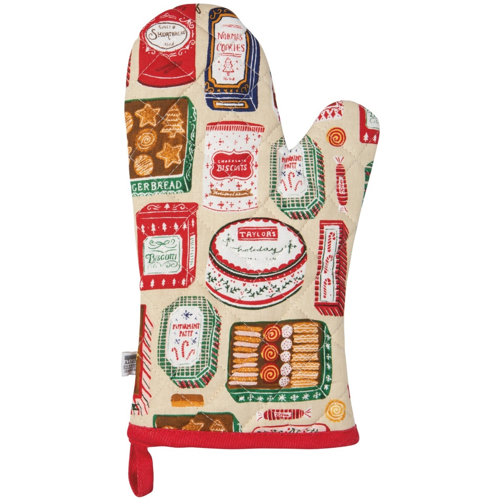 Danica Brands Oven Mitt - Sugar & Spice Christmas Spruce | Danica Brands