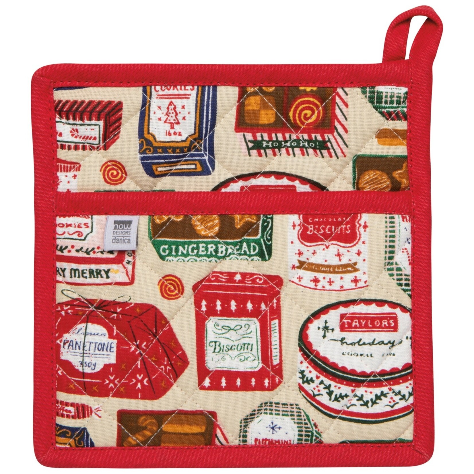 Danica Brands Pocket Potholder - Sugar & Spice Christmas Spruce | Danica Brands