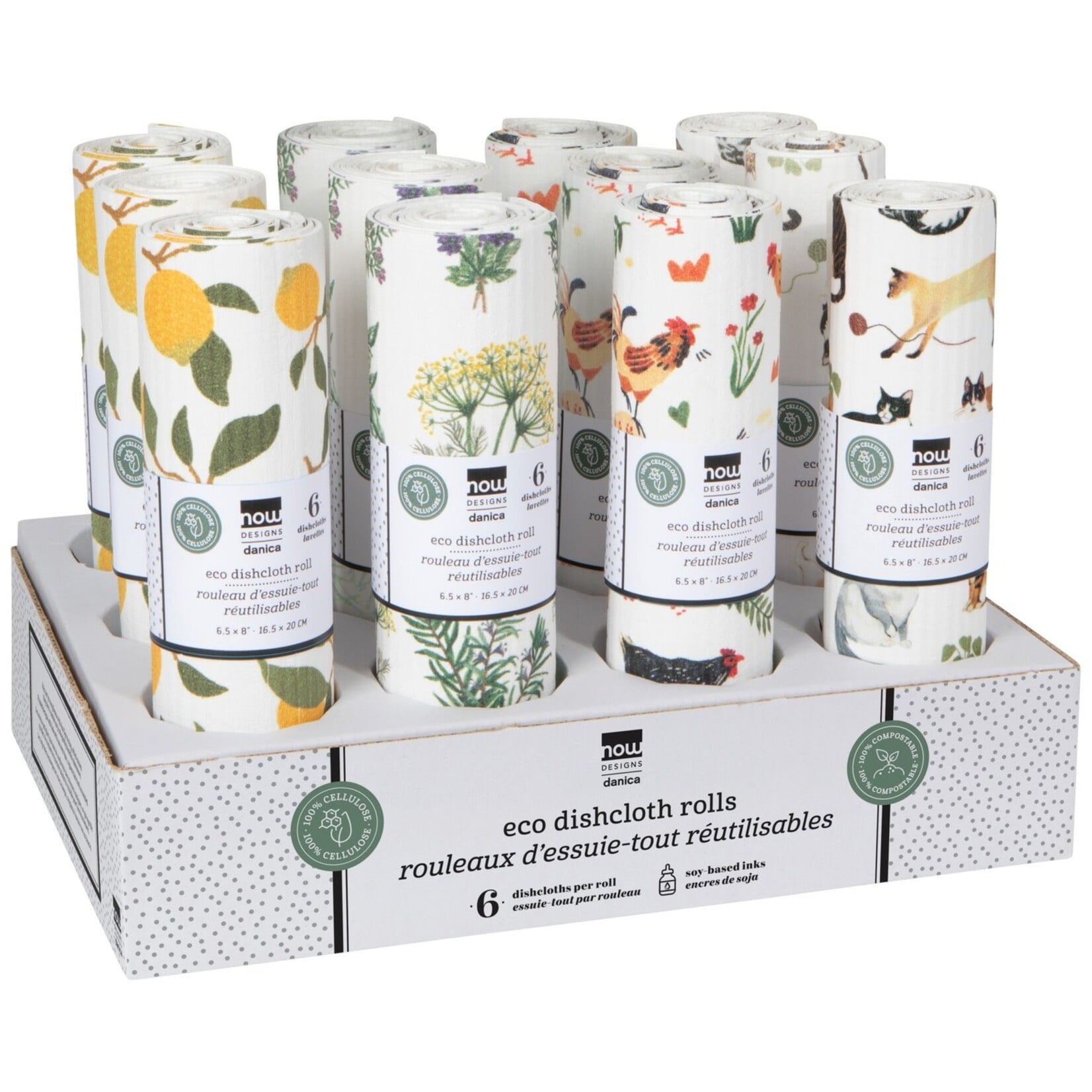 Danica Brands Eco Dishcloth Roll - Countryside | Danica Brands