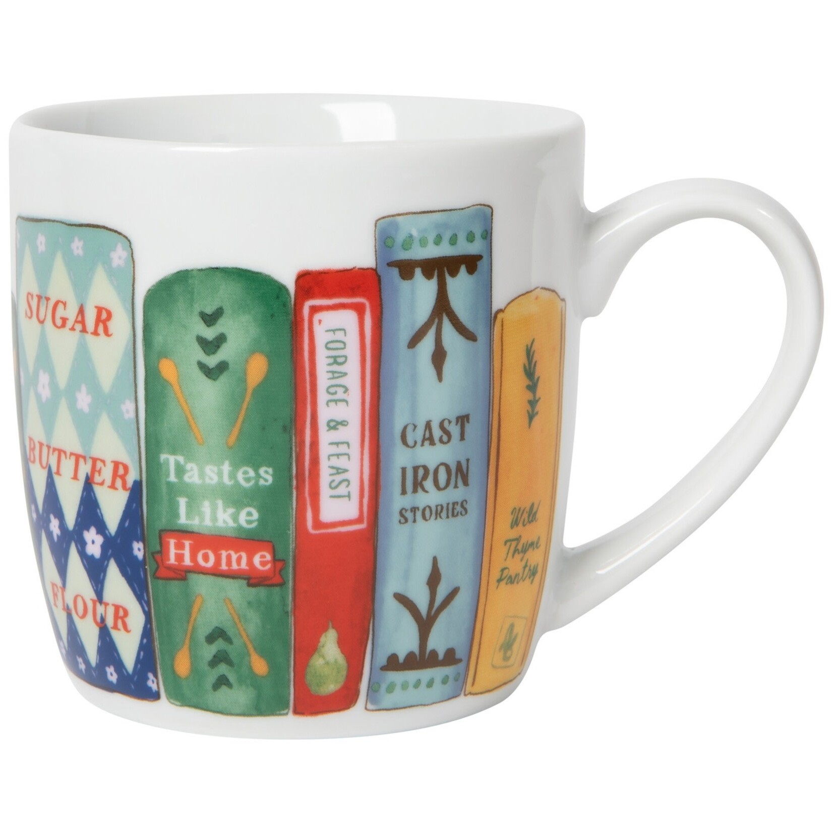 Danica Brands Porcelain Mug - Cookbooks | Danica Brands