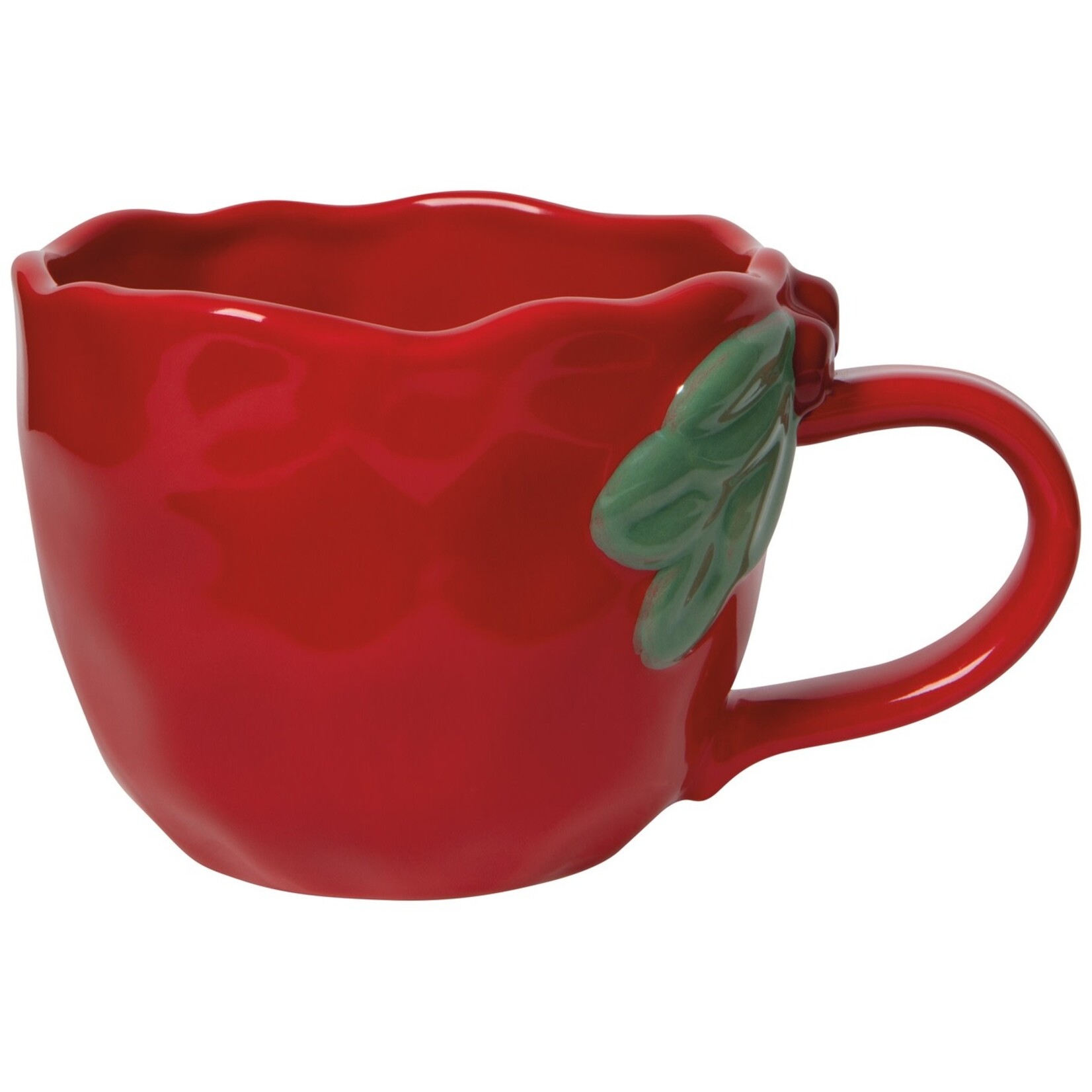 Danica Brands Sculpted Mug - Mistletoe-Red Christmas | Danica Brands