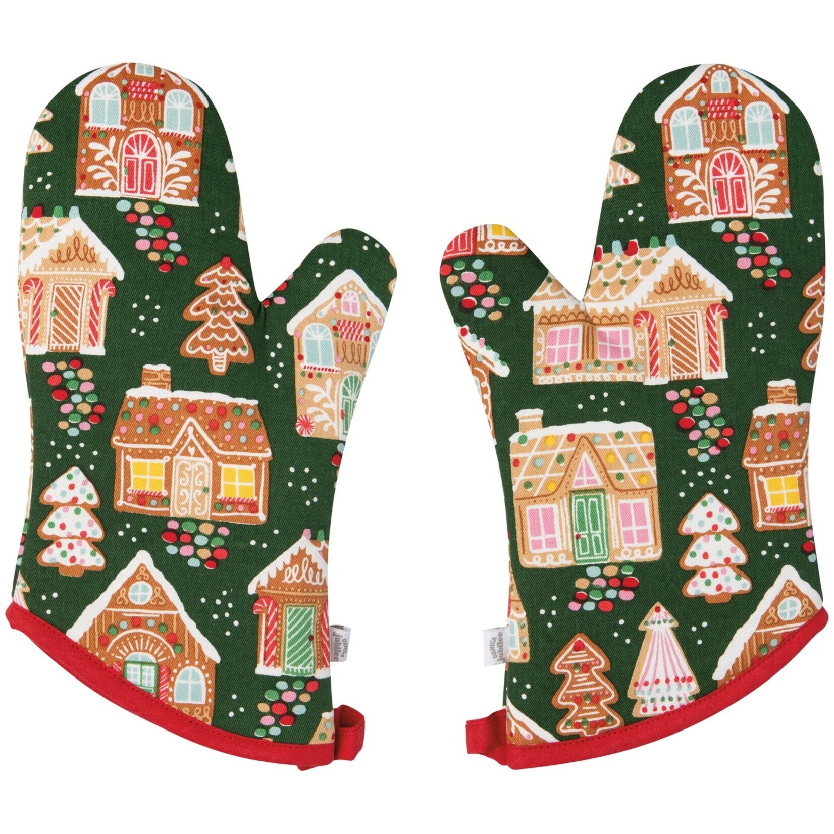 Danica Brands Mitts Set of 2 - Gumdrop Lane Christmas | Danica Brands