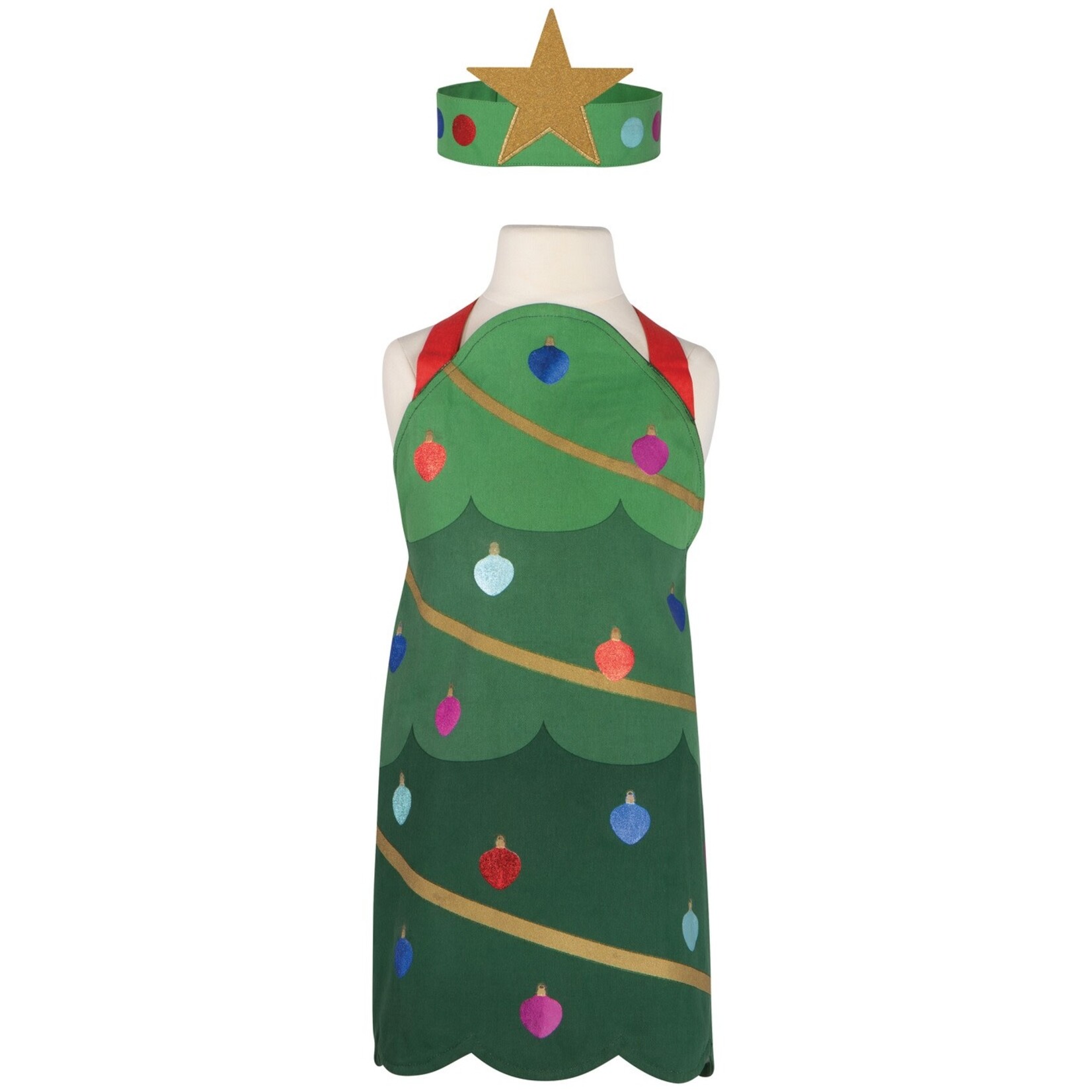 Danica Brands Kid's Apron and Hat Set - Xmas Tree Christmas | Danica Brands
