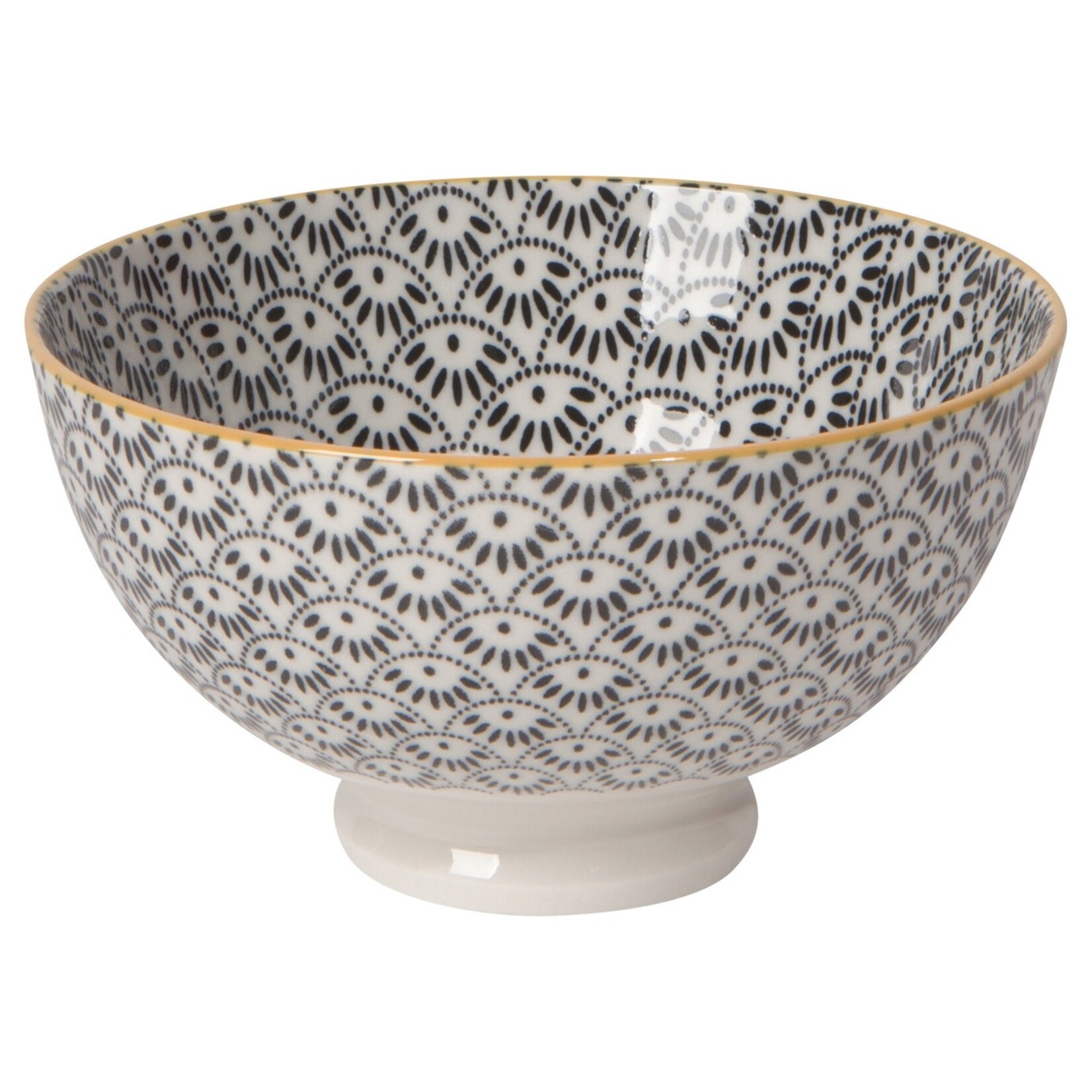 Danica Brands Stamped Bowl 4 inch - Dotted Scallop | Danica Brands
