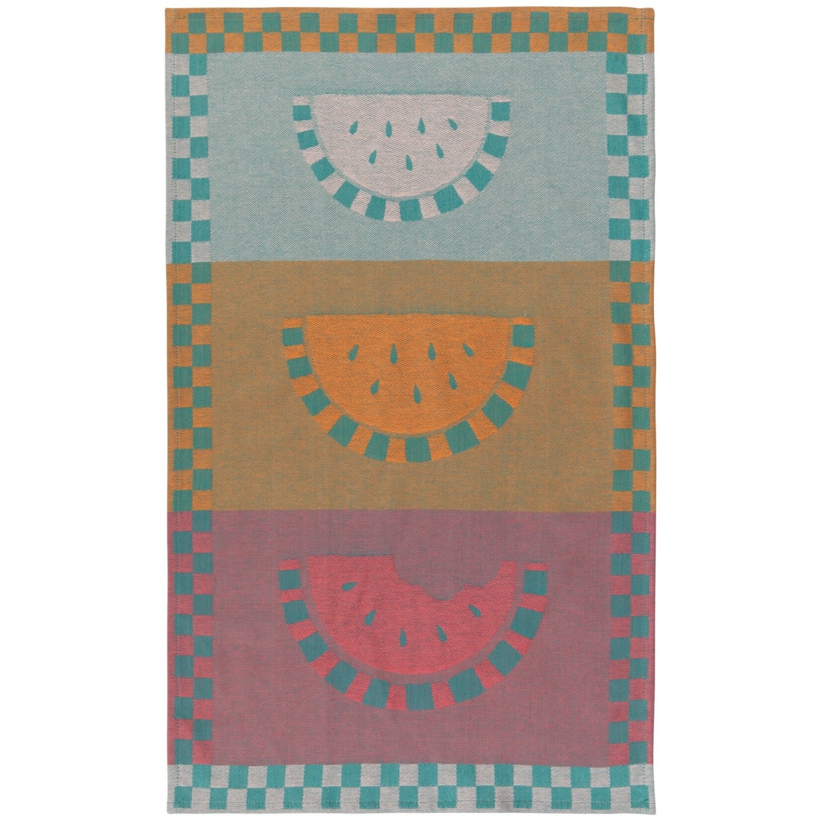 Danica Brands Tea Towel - Jacquard Melon Pop | Danica Brands