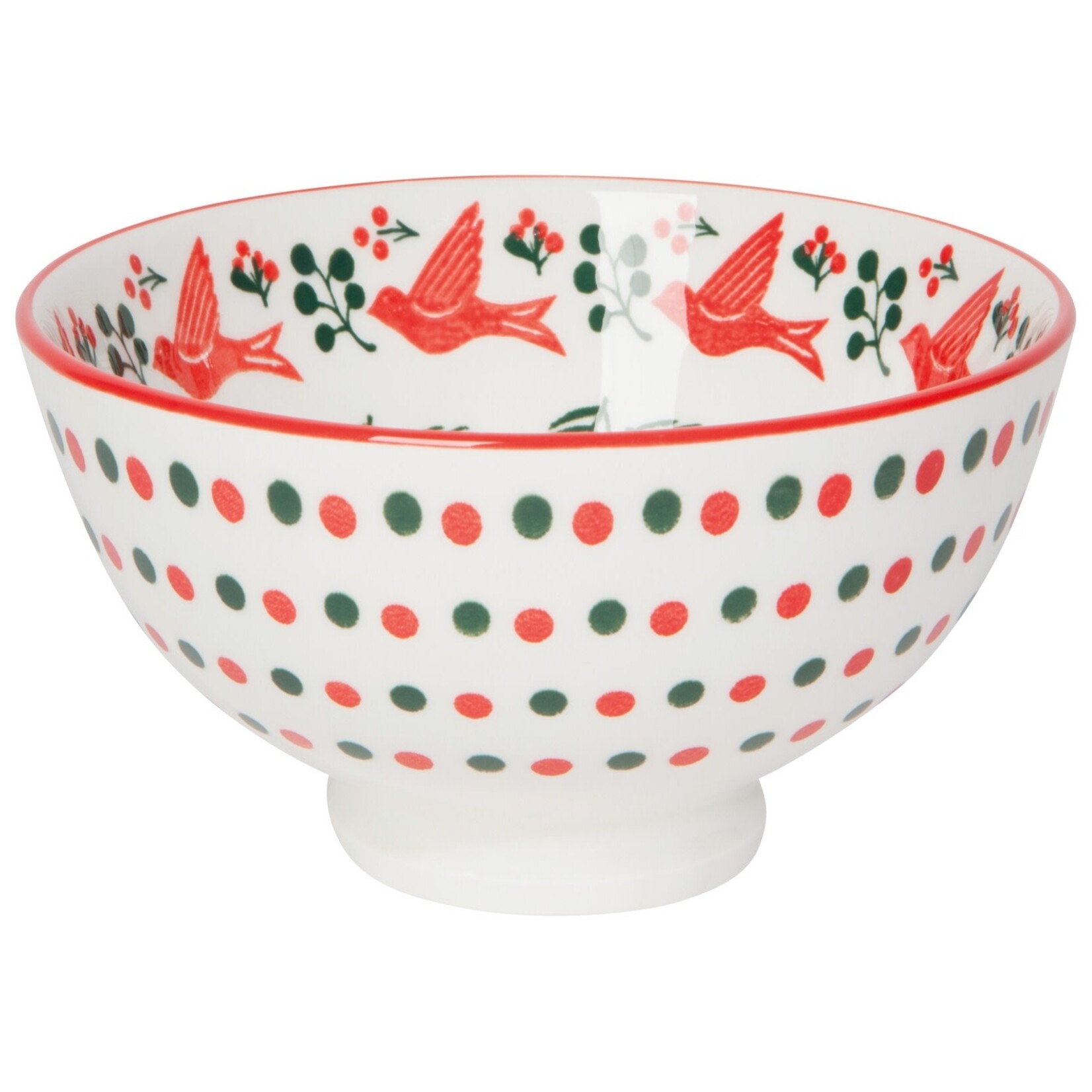 Danica Brands Bowl 4 inch - Winterberry Stamped Christmas | Danica Brands