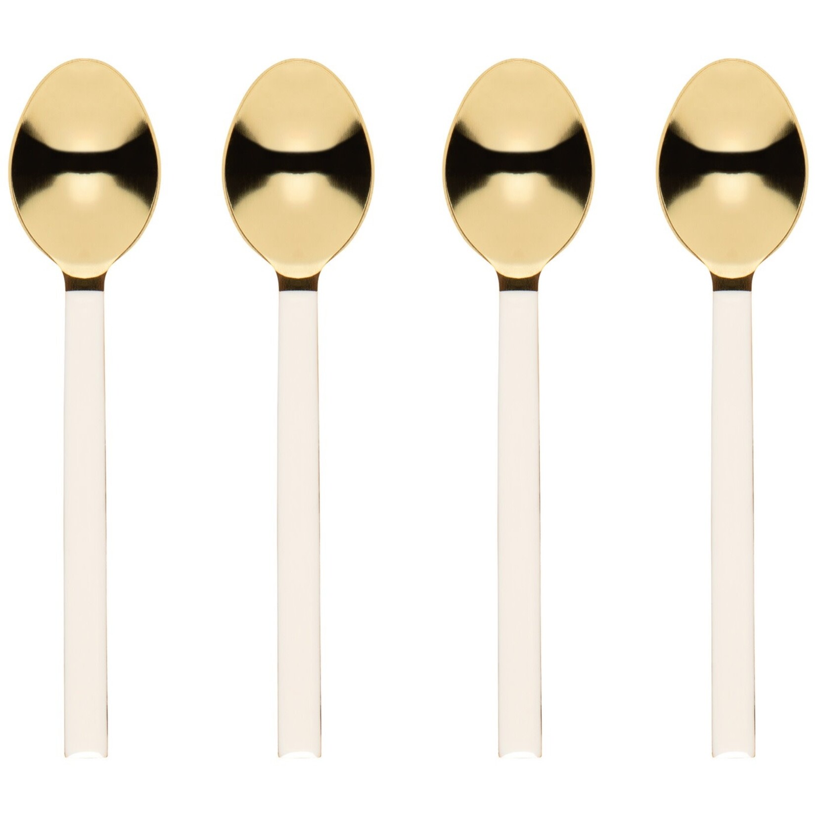 Danica Brands Set/4 Dessert Spoon IvoryGold | Danica Brands