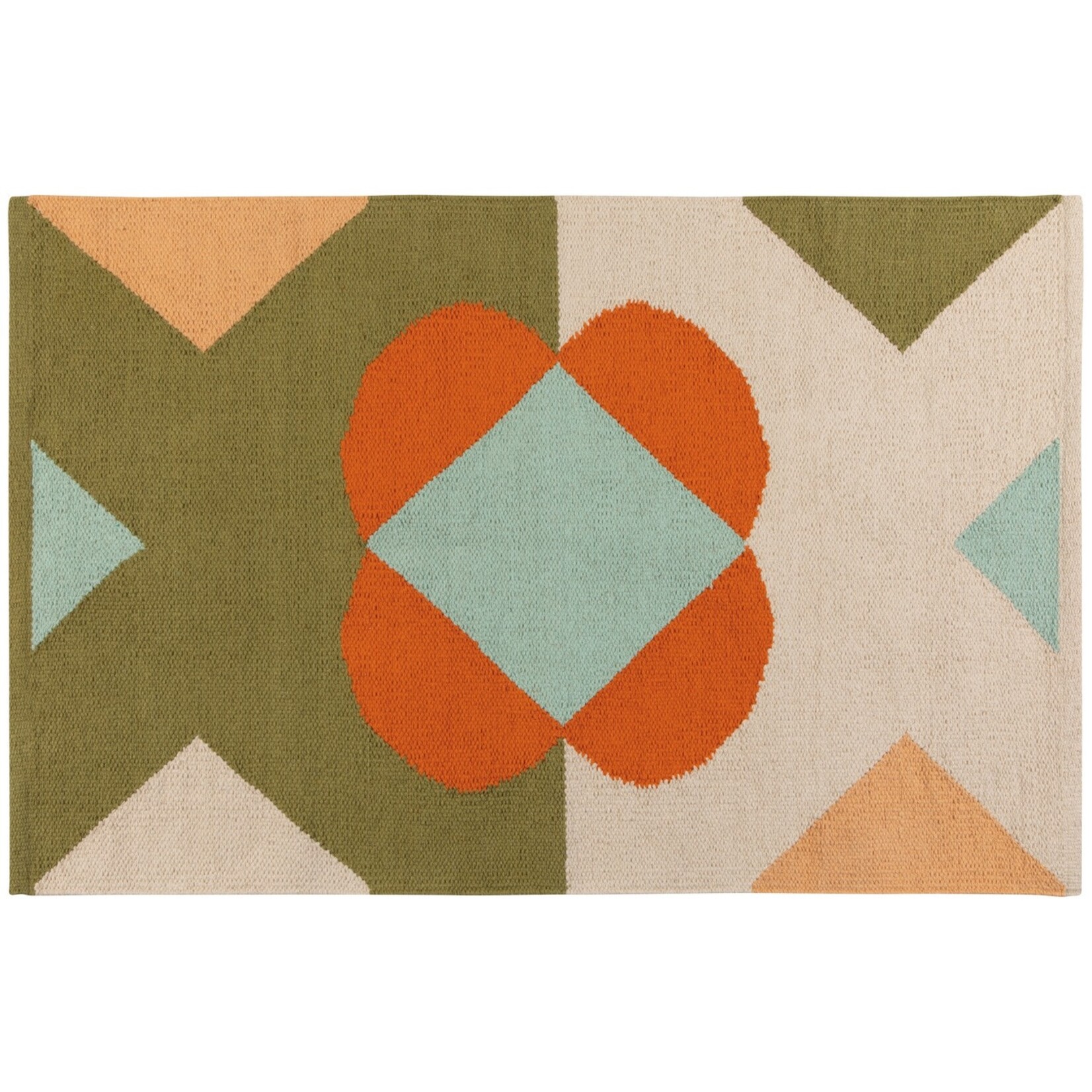 Danica Brands Rug 2 x 3 ft - Disco Woven Cotton Formation | Danica Brands