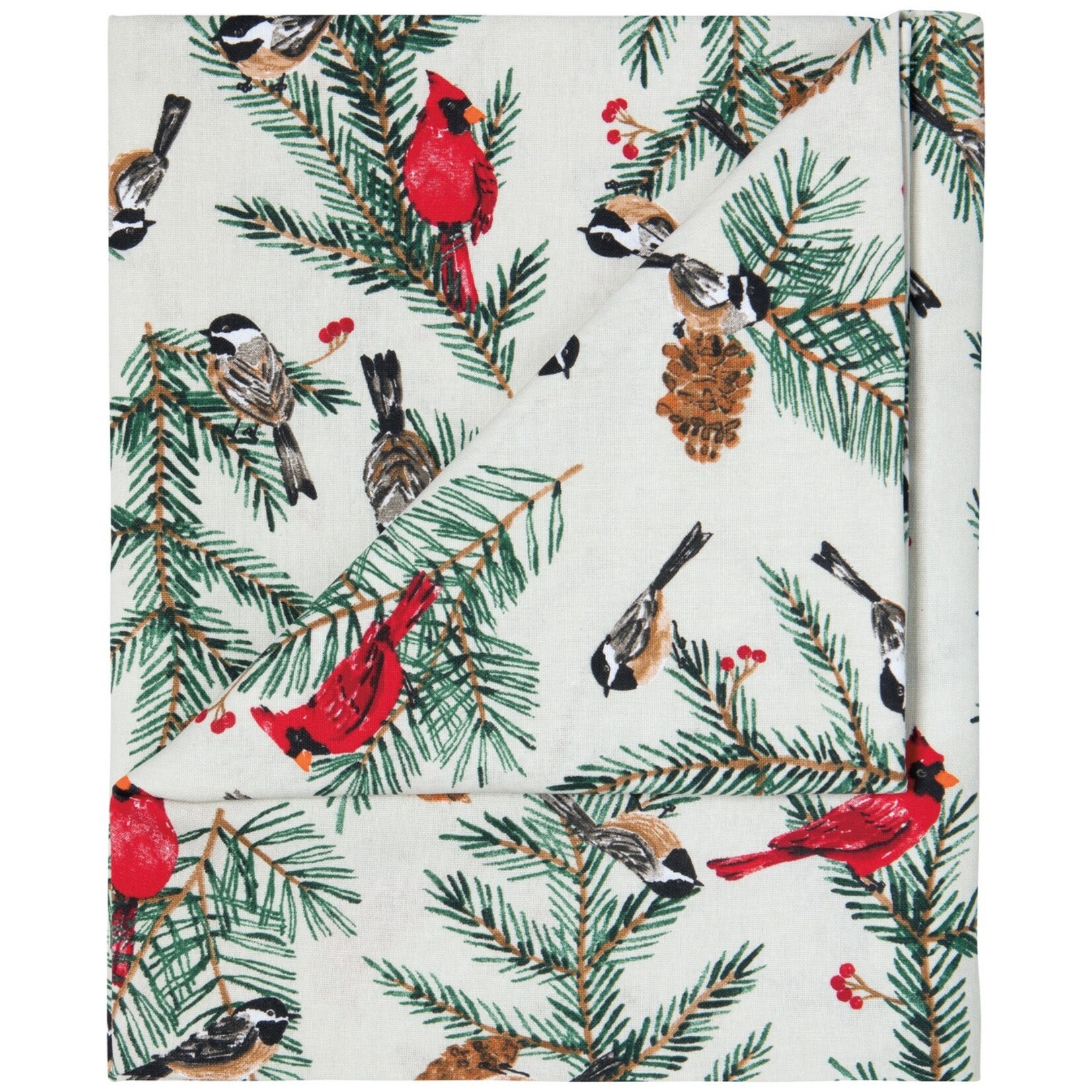 Danica Brands Tablecloth 60 X 90 inch - Birds & Boughs Christmas | Danica Brands