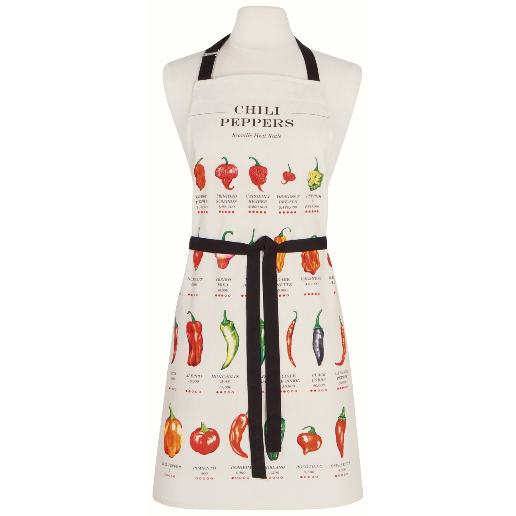 Danica Brands Apron - Fine Prnt Chili Peppers | Danica Brands