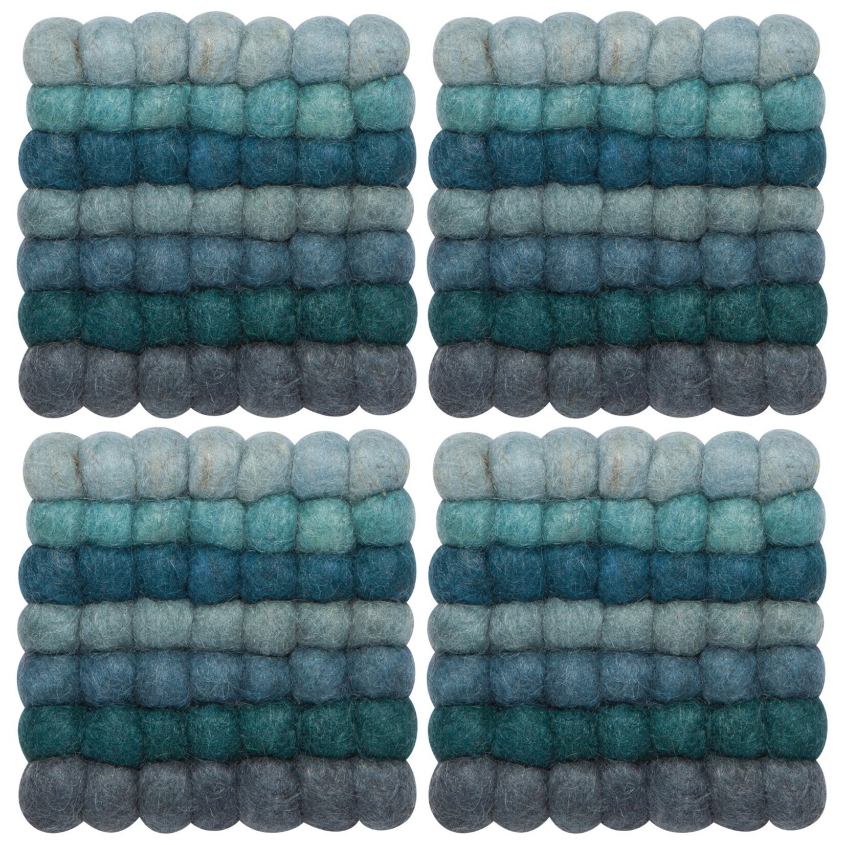 Danica Brands Set/4 - Coaster Dot Lagoon Ombre | Danica Brands