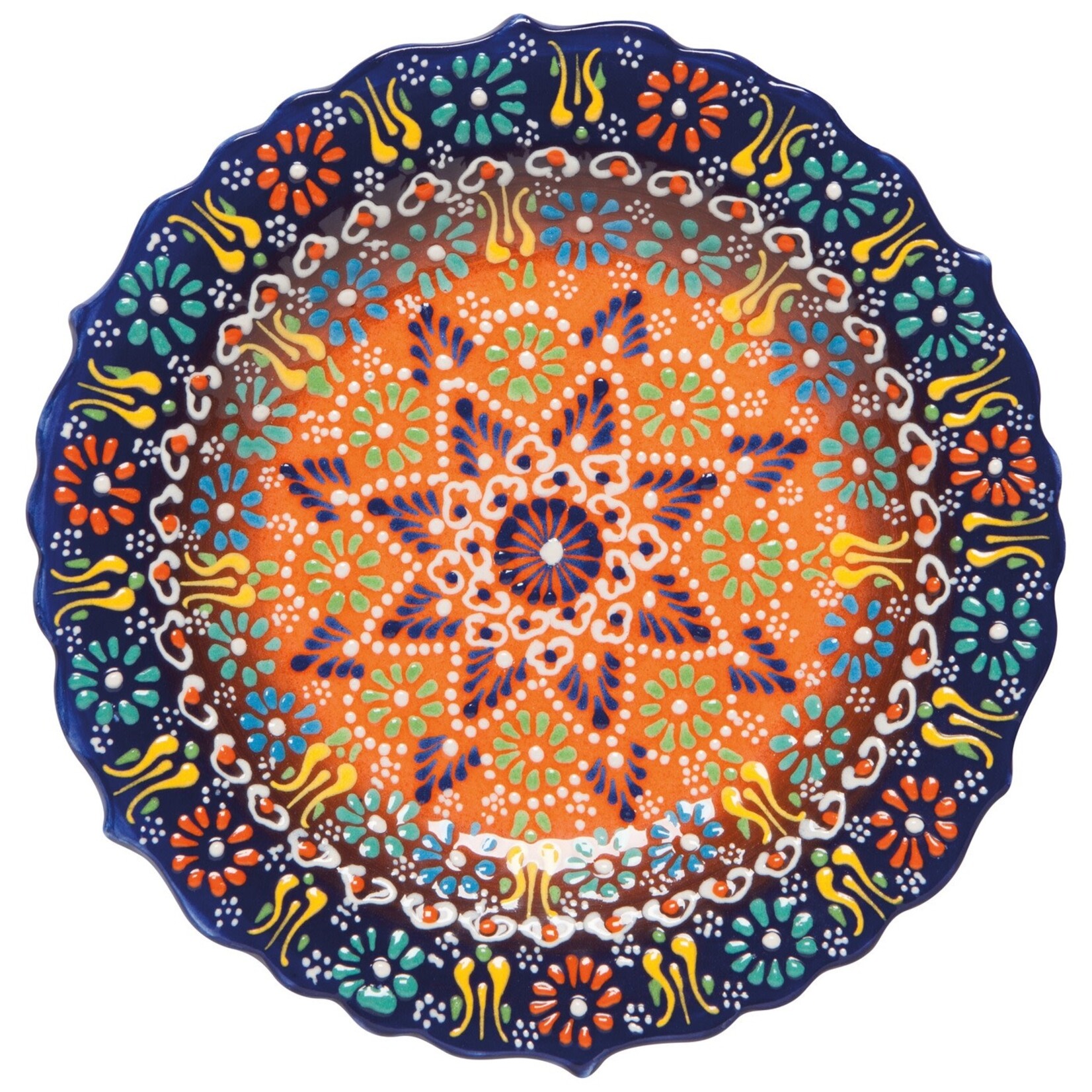 Danica Brands Plate 10" Evani - Multi Azure | Danica Brands