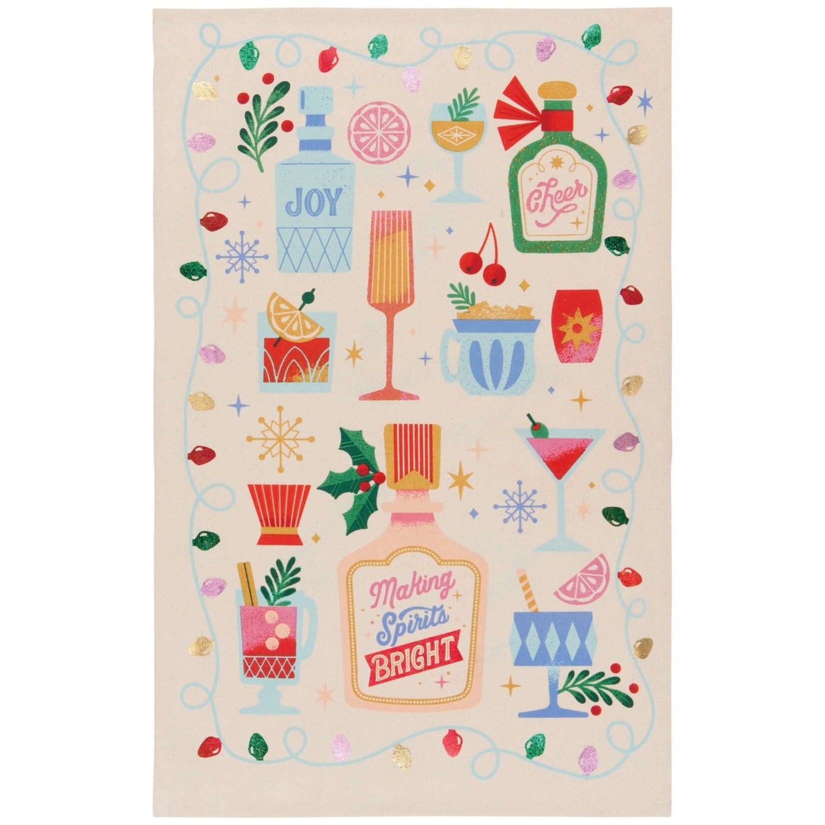 Danica Brands Dishtowel - Spirits Bright | Danica Brands
