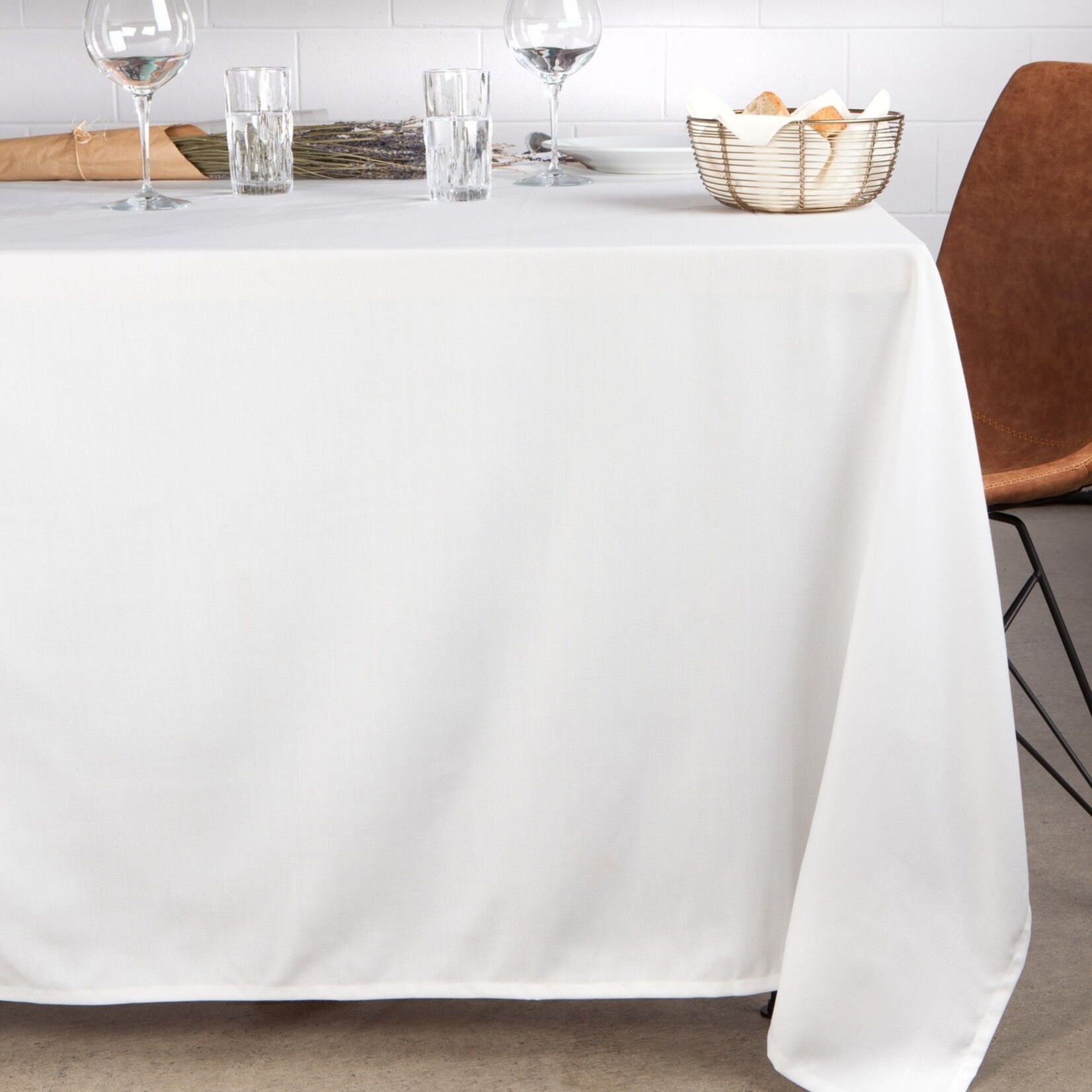 Danica Brands Tablecloth120 Spectrum White | Danica Brands