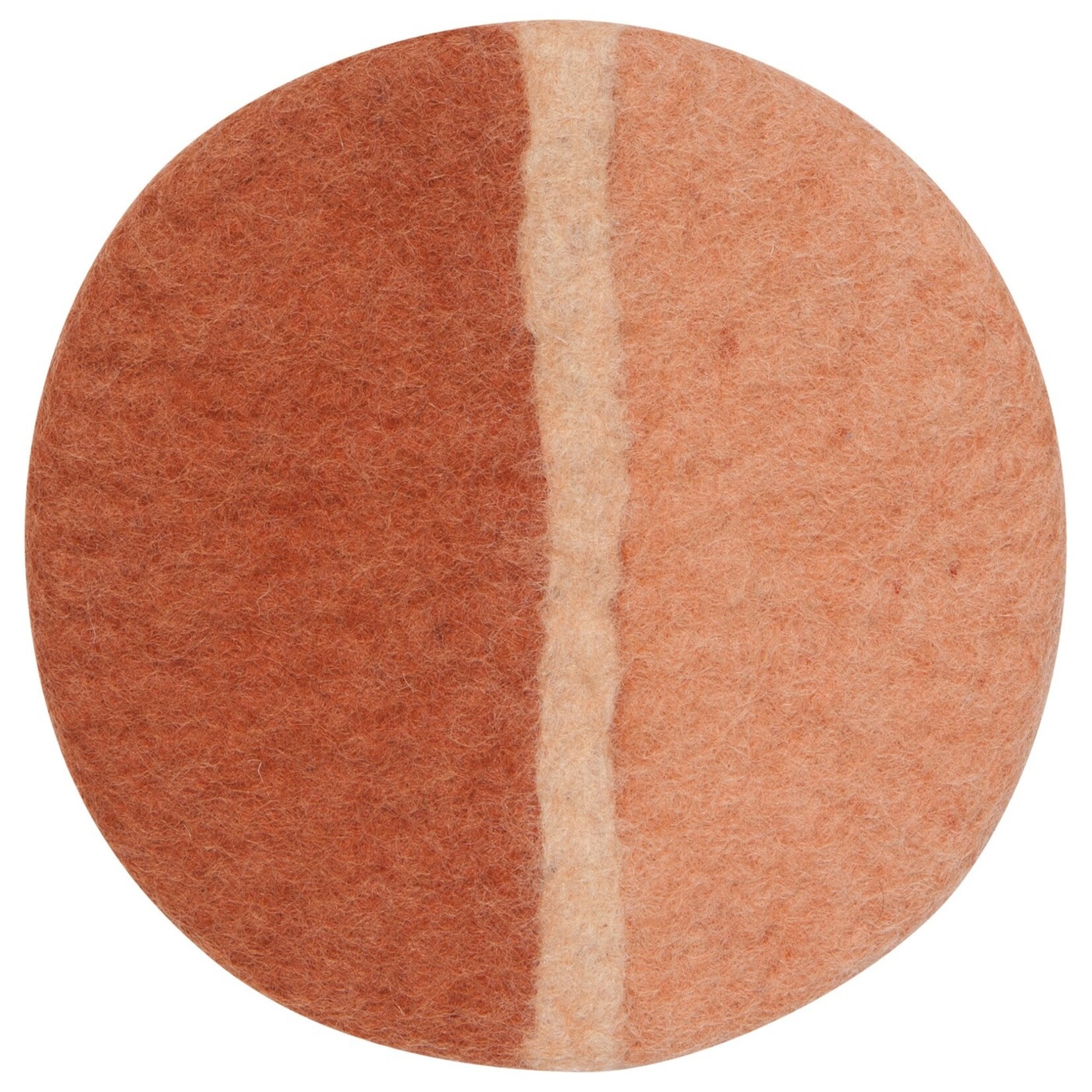 Danica Brands Felt Wool Trivet - Sienna