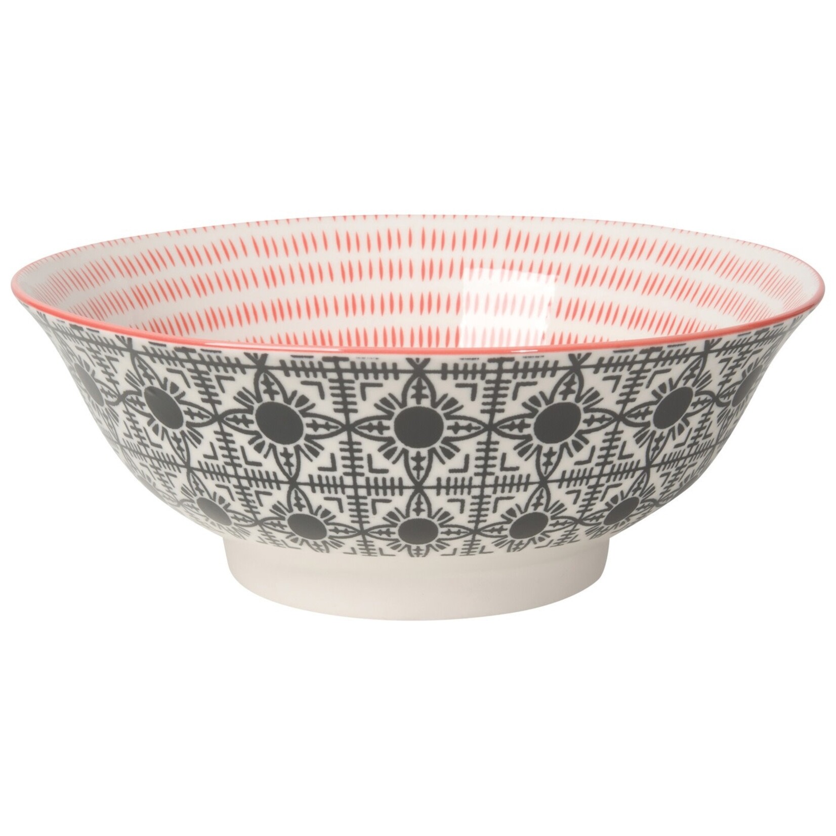 Danica Brands Stamped Bowl 8 inch - Black Tiles | Danica Brands