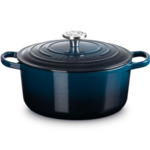 Le Creuset Signature Round Dutch Oven - Nuit 5.5 qt. | Le Creuset