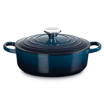 Le Creuset Signature Round Wide Oven - Nuit 3.5 qt. | Le Creuset