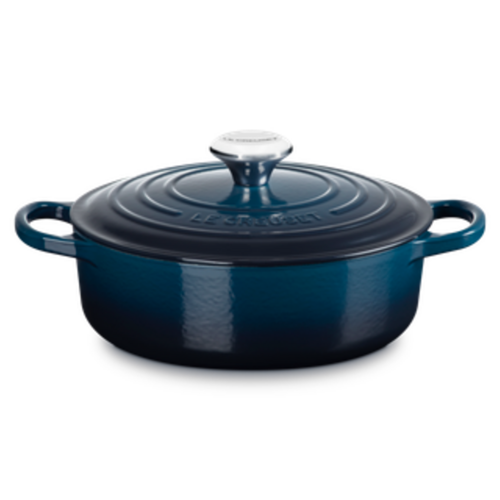 Le Creuset Signature Round Wide Oven - Nuit 3.5 qt. | Le Creuset