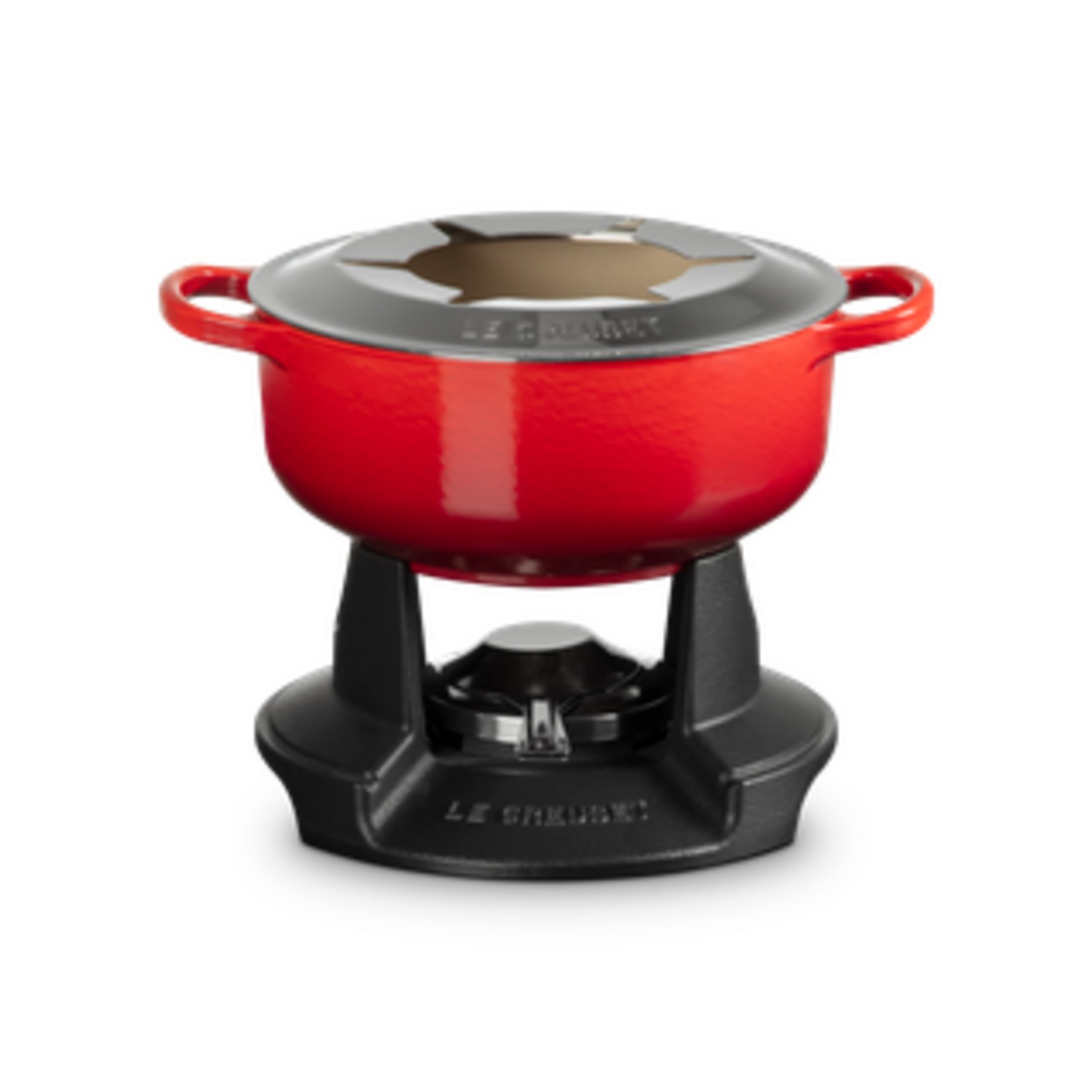 Le Creuset Signature Round Fondue Pot - Cerise 2.5 qt. | Le Creuset