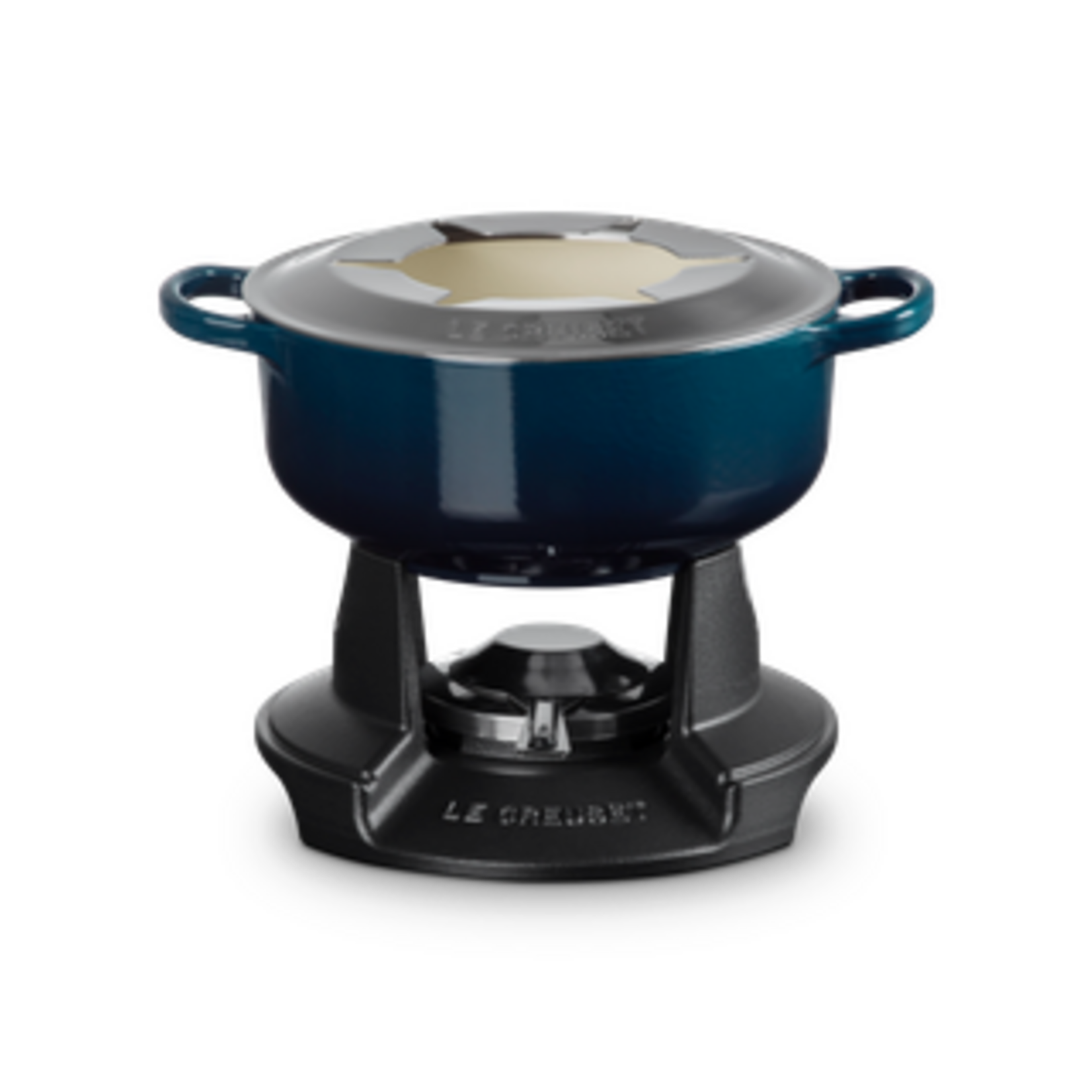 Le Creuset Signature Round Fondue Pot - Nuit 2.5 qt. | Le Creuset