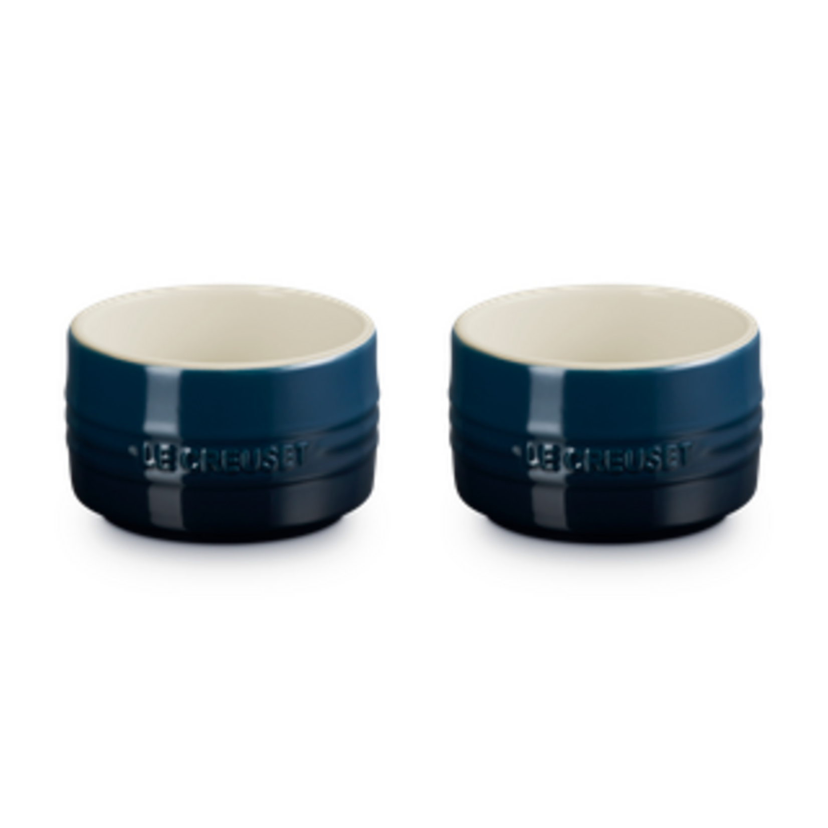 Le Creuset Straight Walled Ramekins, Set of 2 - Nuit | Le Creuset