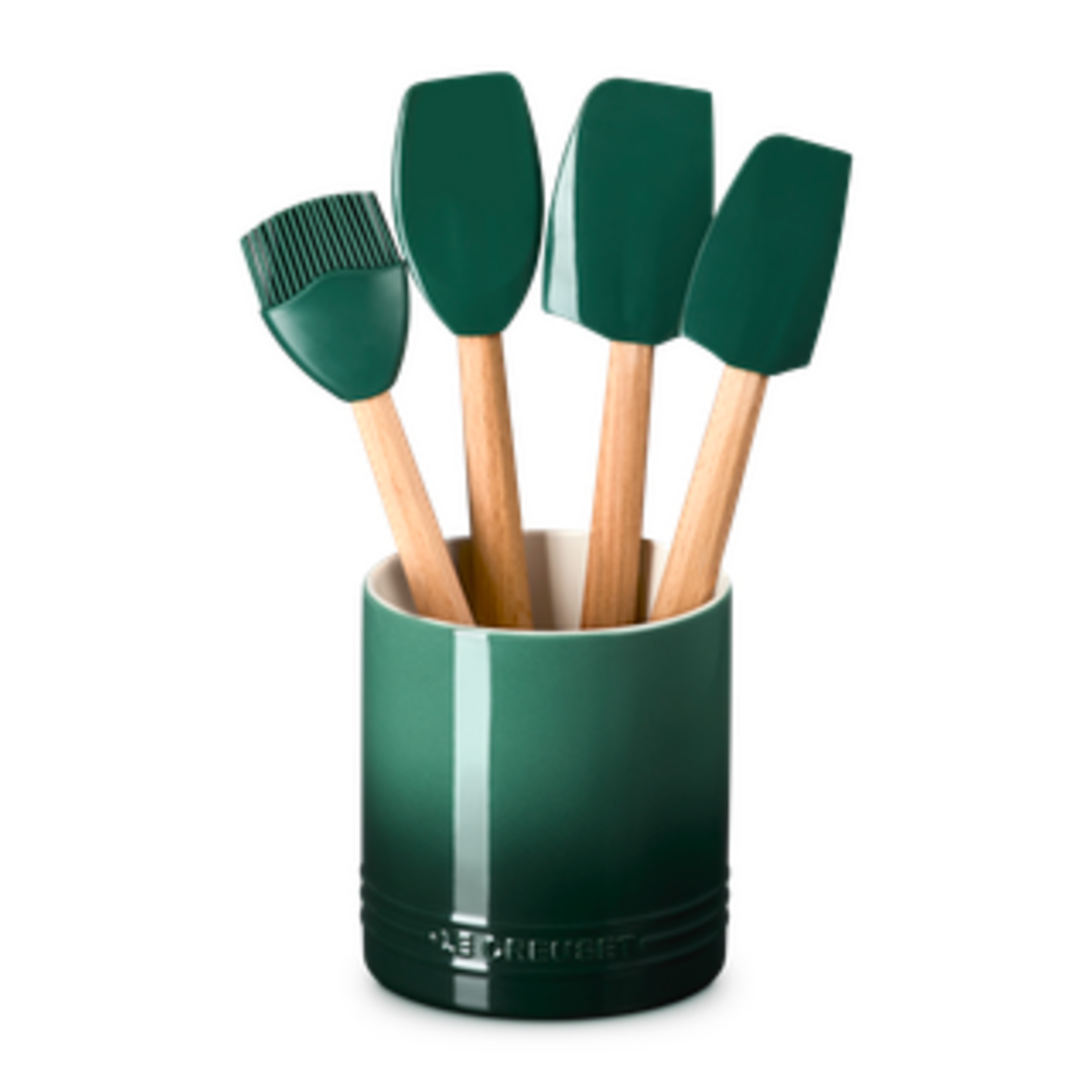 Le Creuset Signature Utensil Crock with Tools, Set of 5 - Artichaut | Le Creuset