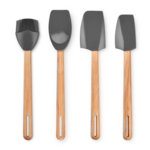 Le Creuset Signature Silicone Tools, Set of 4 - Oyster | Le Creuset