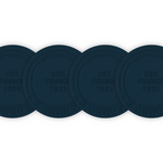 Le Creuset Silicone Coasters (est. 1925), Set of 4 - Nuit 4" | Le Creuset