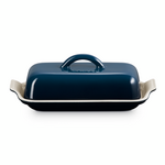 Le Creuset Heritage Butter Dish - Nuit 8.3" x 4.1" x 3" | Le Creuset