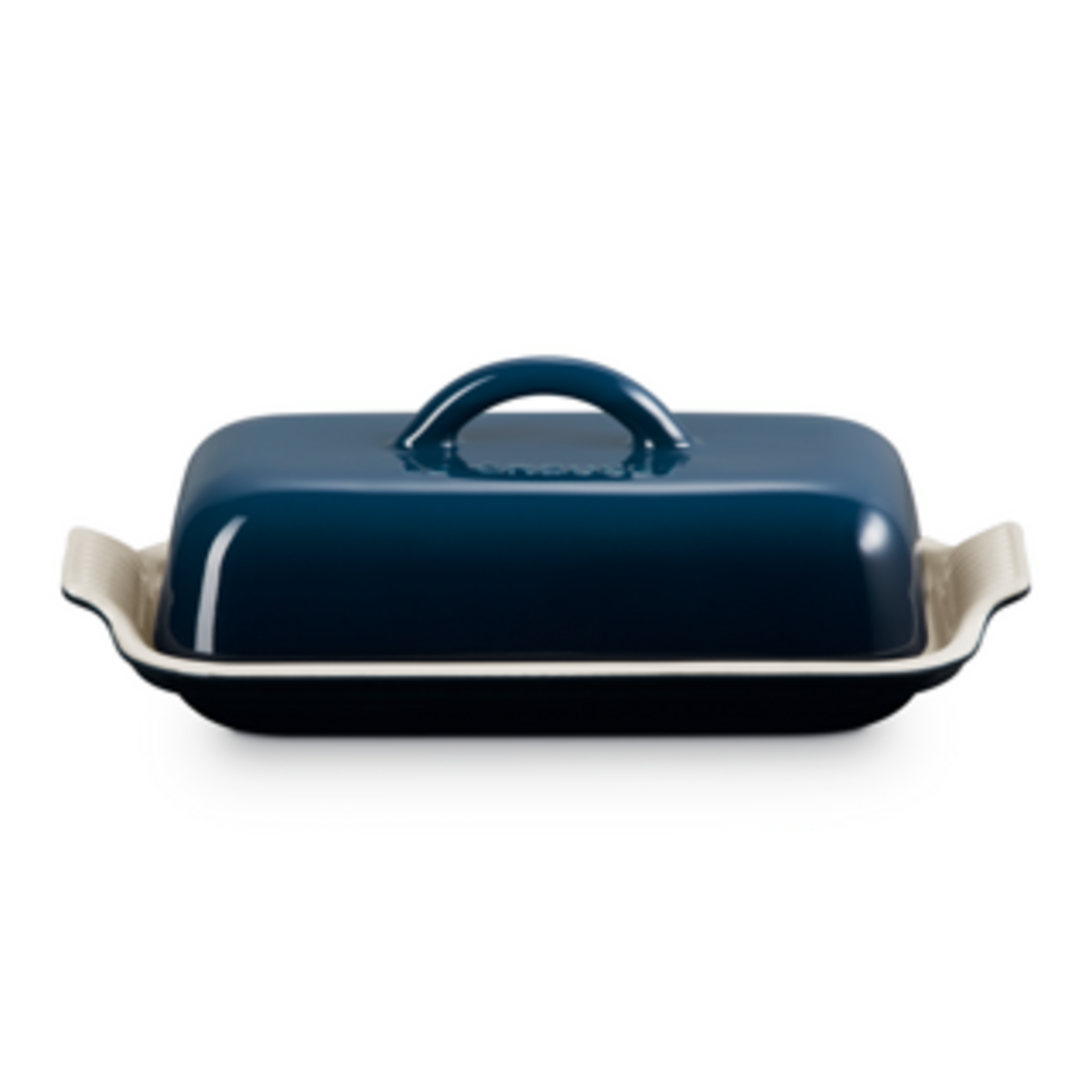 Le Creuset Heritage Butter Dish - Nuit 8.3" x 4.1" x 3" | Le Creuset