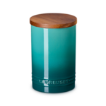 Le Creuset Canister with Wood Lid - Riviera 26 oz. | Le Creuset