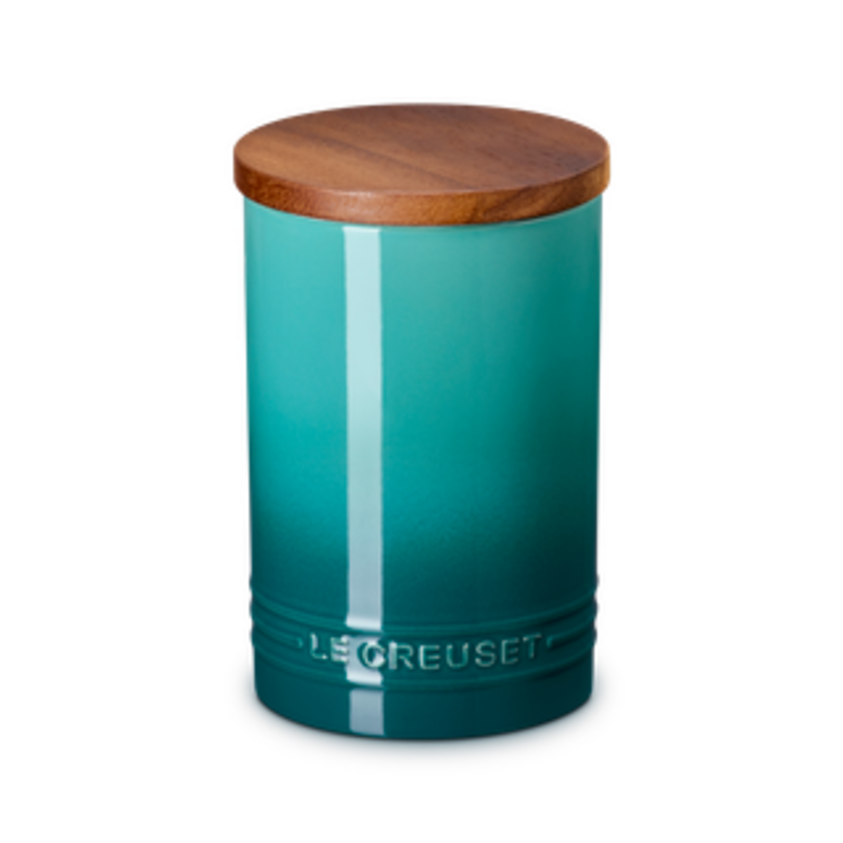 Le Creuset Canister with Wood Lid - Riviera 26 oz. | Le Creuset