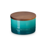 Le Creuset Canister with Wood Lid - Riviera 16 oz. | Le Creuset