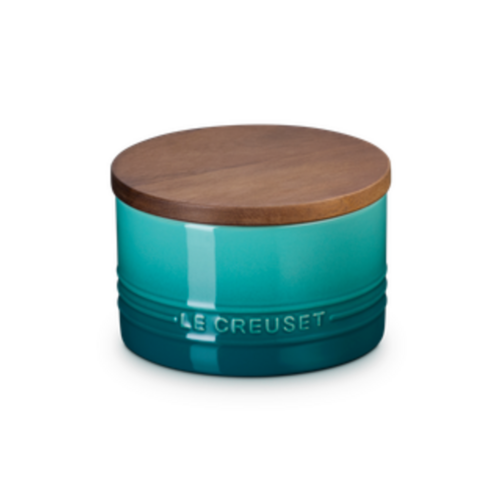 Le Creuset Canister with Wood Lid - Riviera 16 oz. | Le Creuset