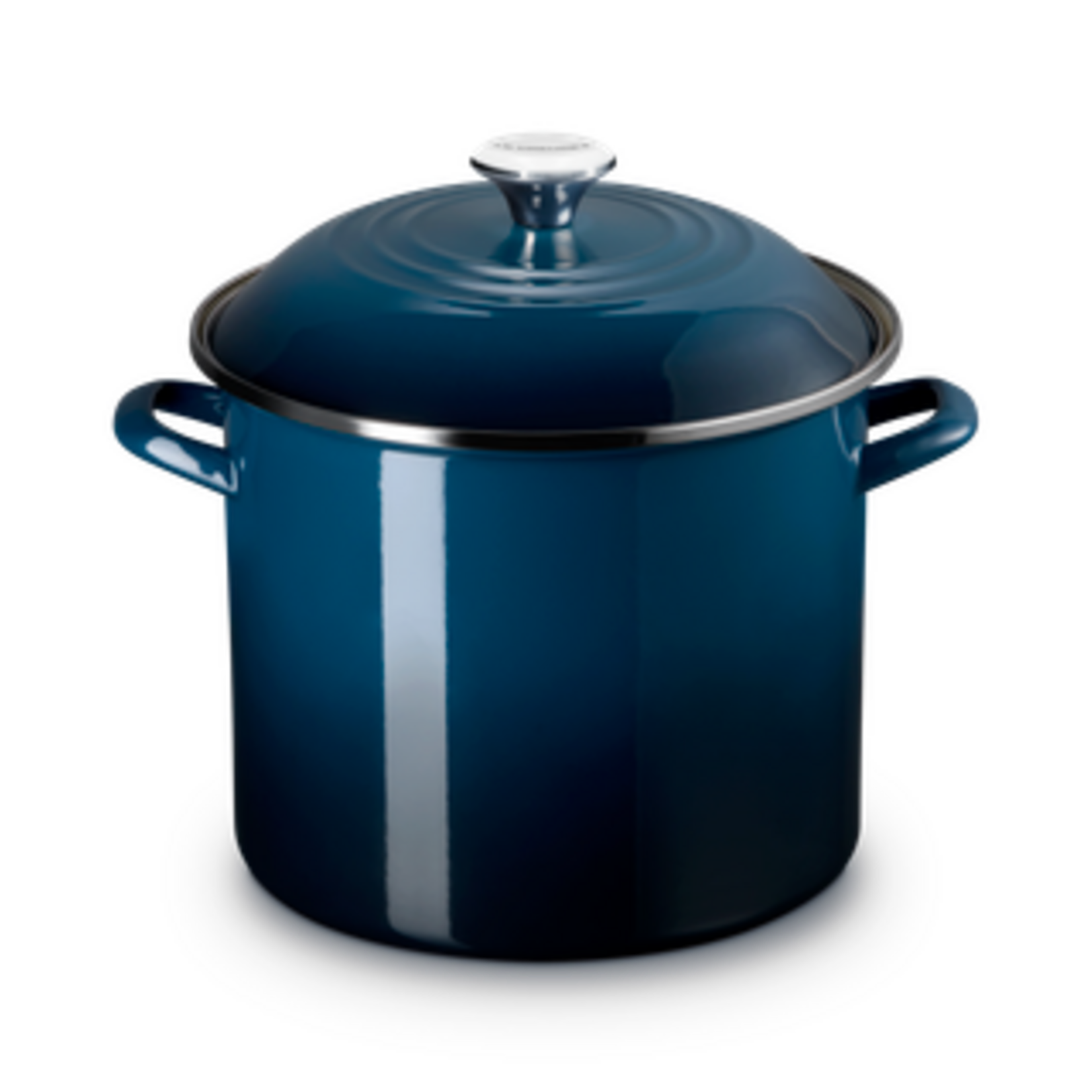 Le Creuset Stockpot with Metal Finishes - Nuit 12 qt. | Le Creuset