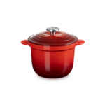 Le Creuset Rice Pot with Stoneware Insert - Cerise 2.25 qt. | Le Creuset