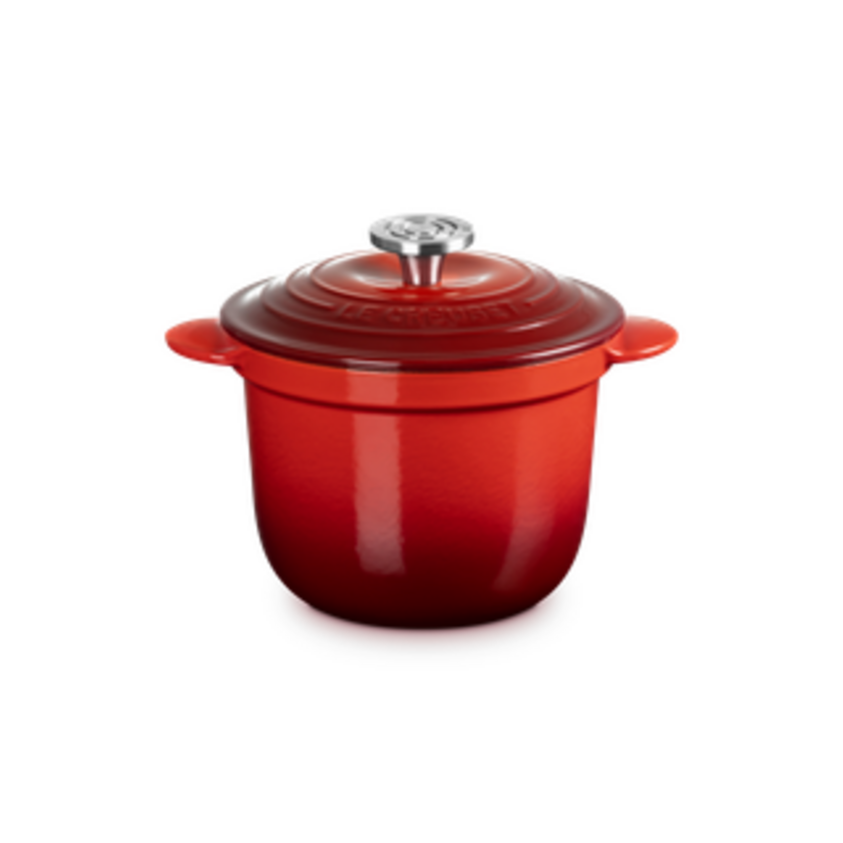 Le Creuset Rice Pot with Stoneware Insert - Cerise 2.25 qt. | Le Creuset