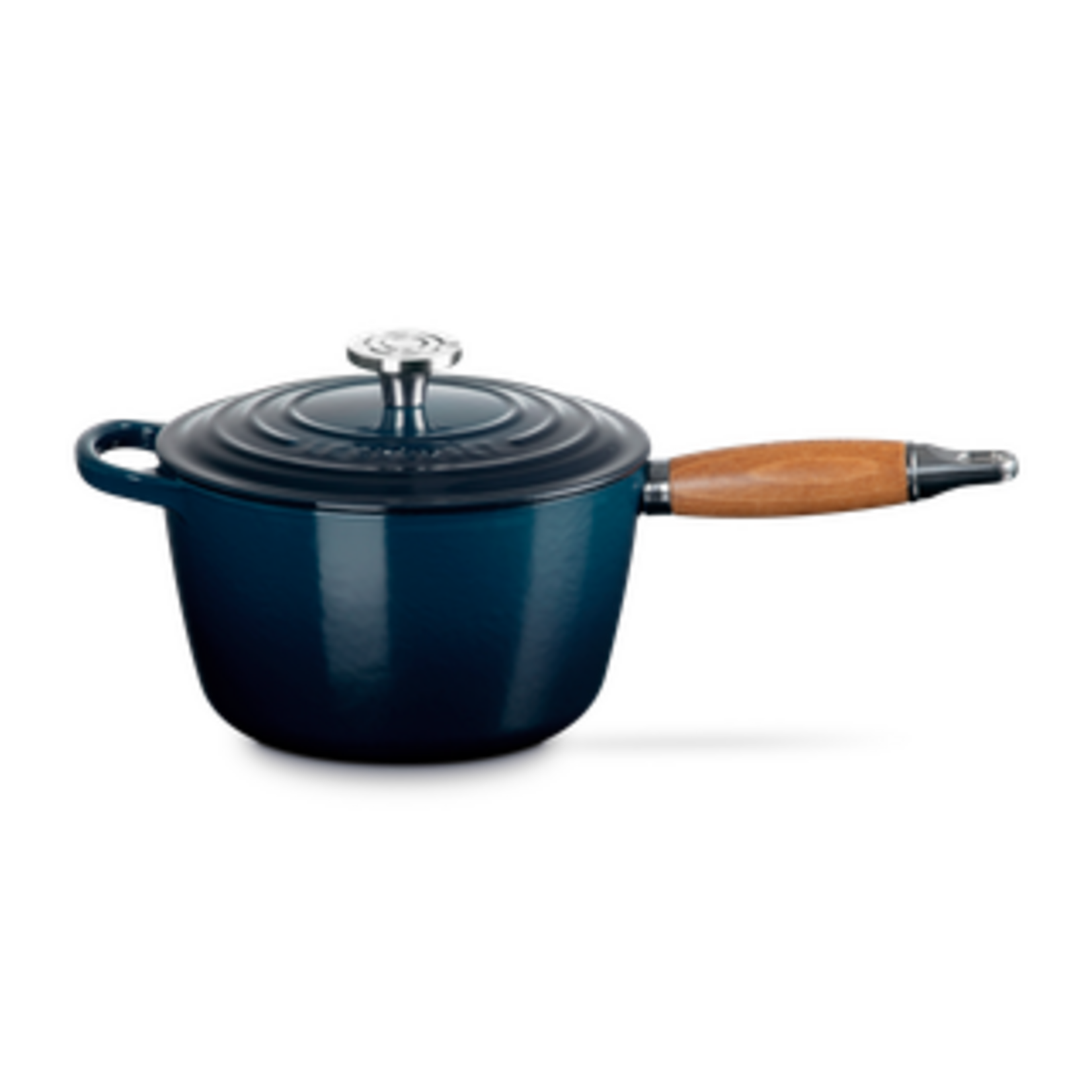 Le Creuset Signature Saucepan with Wood Handle - Nuit 2.25 qt. | Le Creuset