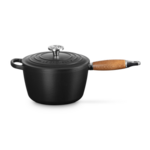 Le Creuset Signature Saucepan with Wood Handle - Licorice 2.25 qt. | Le Creuset