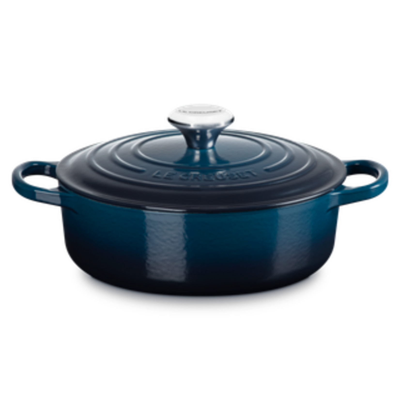 Le Creuset Signature Round Wide Oven - Nuit 3.5 qt. | Le Creuset