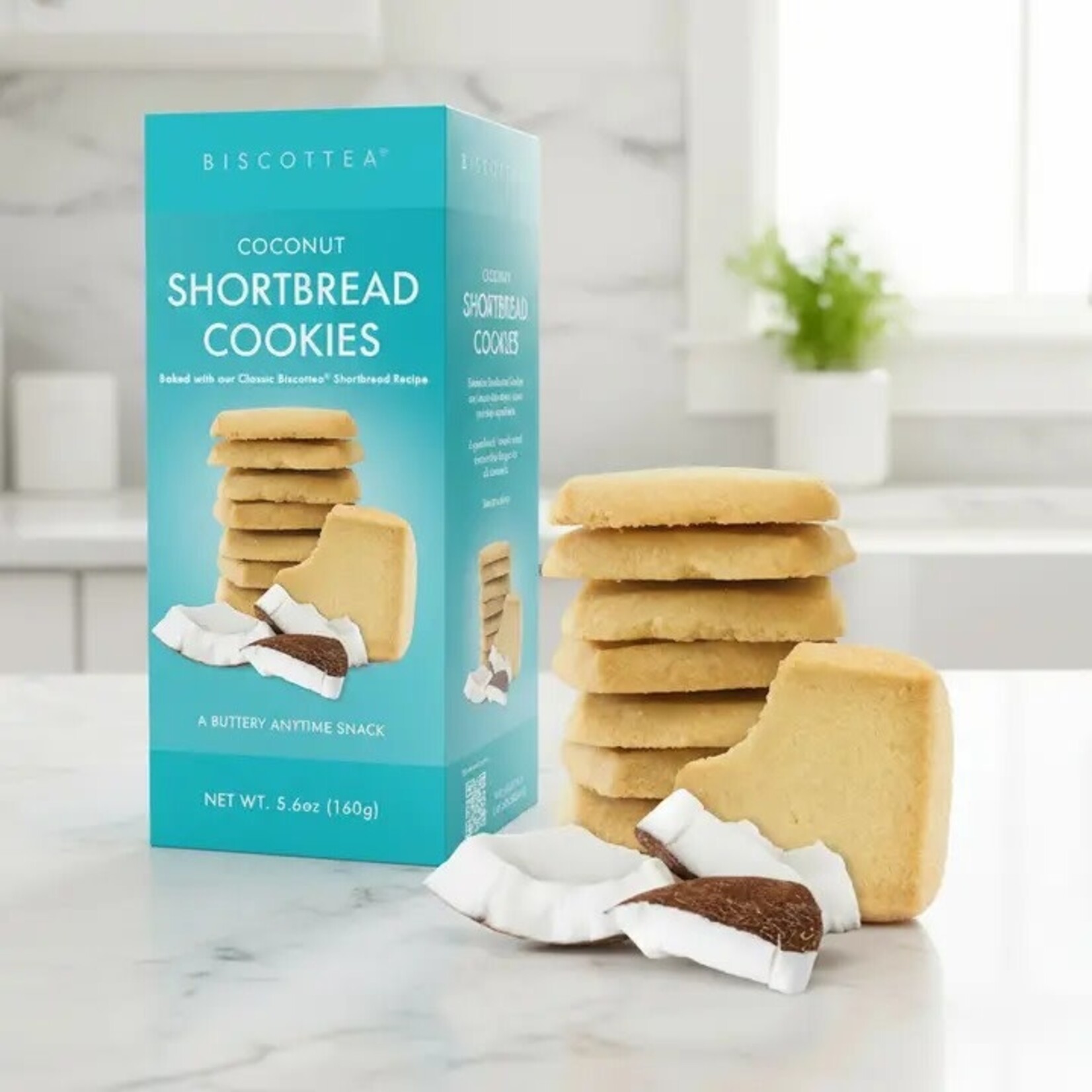 Biscottea Baking Co Biscottea Coconut Shortbread | Biscotea