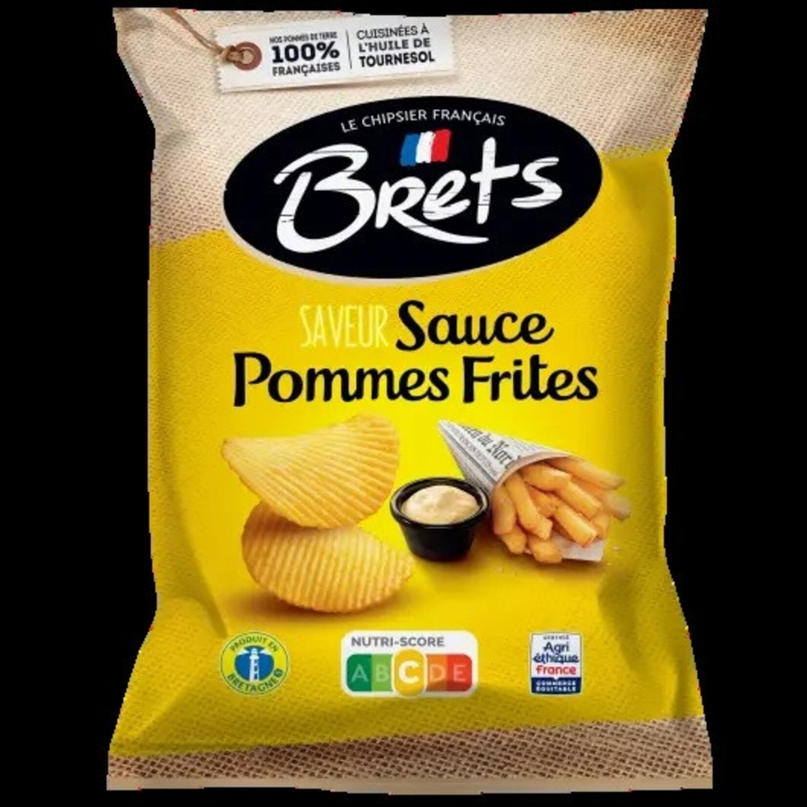 French Feast Brets Potato chips Pommes Frites (French Fries Mayo sauce)