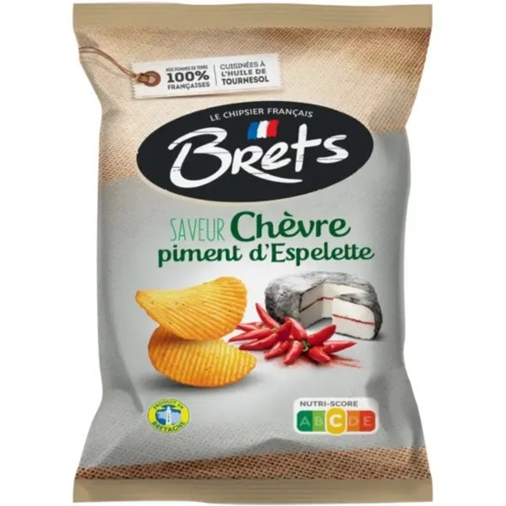 French Feast Brets Potato chips Goat cheese & Espelette pepper