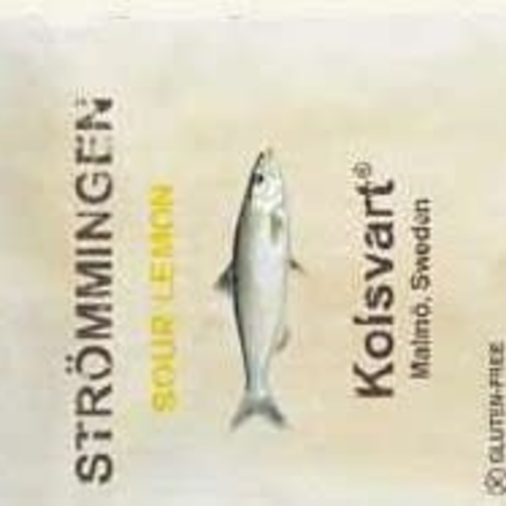 Great Ciao Strömmingen Sour Lemon candy fish (NEW)
