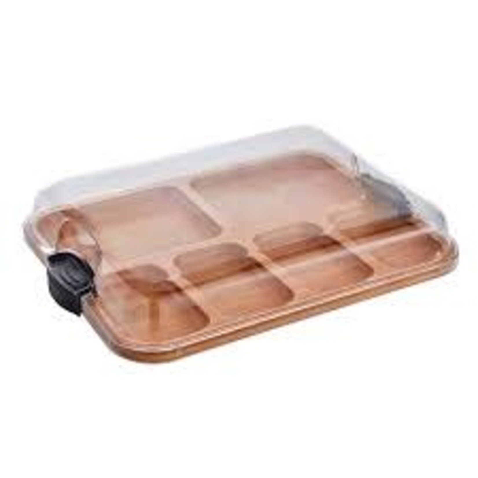 Farberware 11x14 Make & Take Bamboo Board - Divided